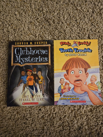 2 pack paperback Chapter books Early Reader