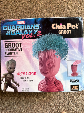 MARVEL. Guardians of the Galaxy. Chia Pet Groot!   New in box. Retails for $24.99 Arts-Crafts-Hobbies